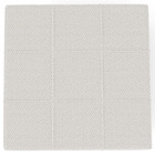 Kit 02 Puffs Decorativos Para Sala De Estar Quadrado Milano 9