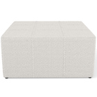 Kit 02 Puffs Decorativos Para Sala De Estar Quadrado Milano 9