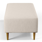 Kit 02 Puffs Decorativos Sala De Estar Cléo W01 Pés Palito 90