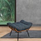 Kit 02 Puffs Decorativos Sala De Estar Costela L02 Linho Chum