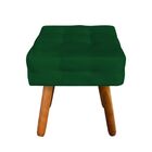 Kit 02 Puffs Elisa Suede Verde Pés Palito – D'rossi