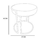 Kit 02 Puffs Love Suede Base Rosê D'rossi - Marrom Rato