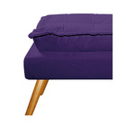 Kit 02 Puffs Opala Palito Corano - Amarena Móveis - Roxo