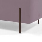 Kit 02 Puffs Retangular Decorativo Status 90x45 D02 Pés De Aç