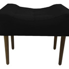 Kit 02 Puffs Retangular E Redondo Para Sala E Quarto Palito S