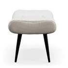 Kit 02 Puffs Sher Facto Pés Palito De Ferro - D'rossi - Prata