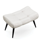 Kit 02 Puffs Sher Facto Pés Palito De Ferro - D'rossi - Prata