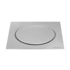 Kit 02 - Ralo Click Fosco 15x15 Cm + Porta Grelha Cromado