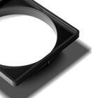 Kit 02 - Ralo Com Fecho + Porta Grelha 10x10 Cm (preto)