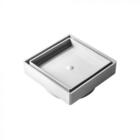 Kit 02 - Ralo Oculto Invisível 10x10 Cm Com Tela (branco)