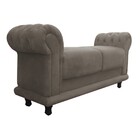 Kit 02 Recamier Barcelona Namoradeira Calçadeira Suede M11 -