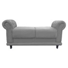 Kit 02 Recamier Barcelona Namoradeira Calçadeira Suede M11 -