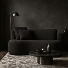 Kit 02 Sofá Decorativo Curvo Orgânico Nature Gaia Boucle Pret