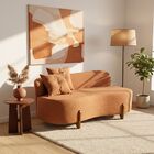 Kit 02 Sofá Orgânico 2 Lugares C/2 Almofadas Curvo Sala Recep