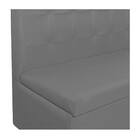 Kit 02 Sofás Anabela Suede Cinza - Doce Sonho Móveis