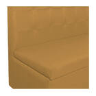 Kit 02 Sofás Anabela Suede Mostarda - Doce Sonho Móveis