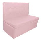 Kit 02 Sofás Anabela Suede Rosa Bebê - Doce Sonho Móveis