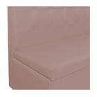 Kit 02 Sofás Anabela Suede Rosê - Doce Sonho Móveis