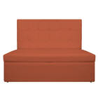 Kit 02 Sofás Anabela Suede Terracota - Amarena Móveis