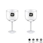 Kit 02 Taças De Gin Acrílico Ps 600ml Uz-k045 Uz Utilidades -