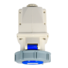 Kit 02 Tomada Sobrepor Industrial 2p+t 32a 220/240v 6h Az Ip6