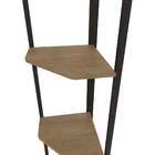 Kit 02 Torres De Canto 05 Prateleiras Industrial Crome Li022