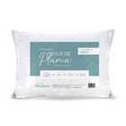 Kit 02 Travesseiros Toque De Pluma Pena Percal 180 Fios 50x70