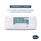 Kit 02 Travesseiros Toque De Pluma Pena Percal 180 Fios 50x70