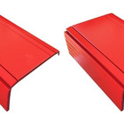 Kit 02un Esteiras Suporte Flexivel P/ Braço Sofá Vermelho