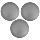 Kit 03 Assentos Redondo Banqueta Cadeira Estofados Poltronas