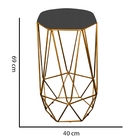 Kit 03 Banqueta Alta Aramado Liz Para Cozinha Bar Balcão Bist