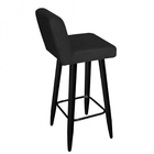 Kit 03 Banqueta Alta Com Encosto Lana Cozinha Balcão Bistrô P