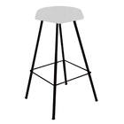 Kit 03 Banqueta Alta Lari Eiffel Hexágono Cozinha Bar Balcão