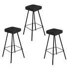 Kit 03 Banqueta Alta Lira Eiffel Industrial Cozinha Bar Balcã