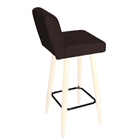 Kit 03 Banqueta Alta Loni Eiffel Bronze Marrom