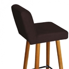 Kit 03 Banqueta Alta Loni Eiffel Dourado Cinza