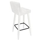 Kit 03 Banqueta Alta Lucy Branco Branco