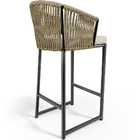 Kit 03 Banqueta Para Área Gourmet Cozinha Varanda Corda Náuti