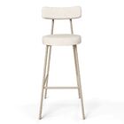 Kit 03 Banquetas Alta Bar Cozinha Sala De Jantar Aço Milão Ar