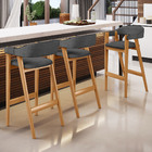 Kit 03 Banquetas Alta Bar Cozinha Sala De Jantar Bar Nadja L0