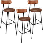 Kit 03 Banquetas Alta Bar Cozinha Sala De Jantar Milão L02 Co