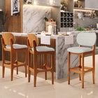 Kit 03 Banquetas Alta Bar Cozinha Sala Jantar Fixa Betta L02