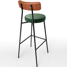 Kit 03 Banquetas Alta Bar Cozinha Sala Jantar Milão L02 Courí