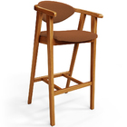 Kit 03 Banquetas Alta Cozinha Bancada Bar Sala De Jantar Fixa