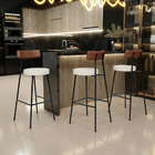 Kit 03 Banquetas Alta Cozinha Sala Jantar Milão L02 Couríssim