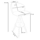 Kit 03 Banquetas Alta Giratória Bar Cozinha Sala De Jantar Ba