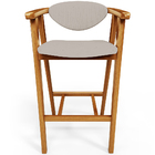 Kit 03 Banquetas Alta Para Cozinha Bancada Bar Sala De Jantar