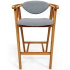 Kit 03 Banquetas Alta Para Cozinha Bancada Bar Sala De Jantar