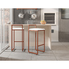 Kit 03 Banquetas Alta Para Cozinha Sala De Jantar Hanna L02 B