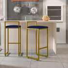 Kit 03 Banquetas Alta Para Cozinha Sala De Jantar Hanna L02 D